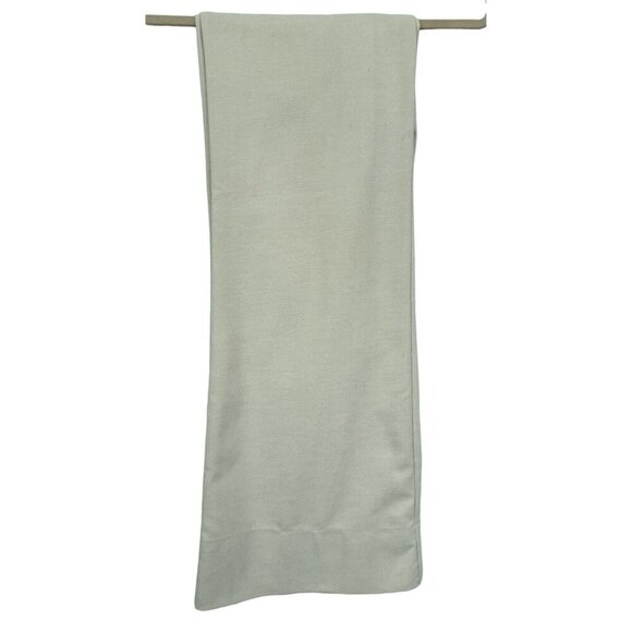 Cache Vintage Ivory Tonal Pattern Wide Leg Trousers Pants Pockets Sz 2 Long USA - Picture 6 of 8